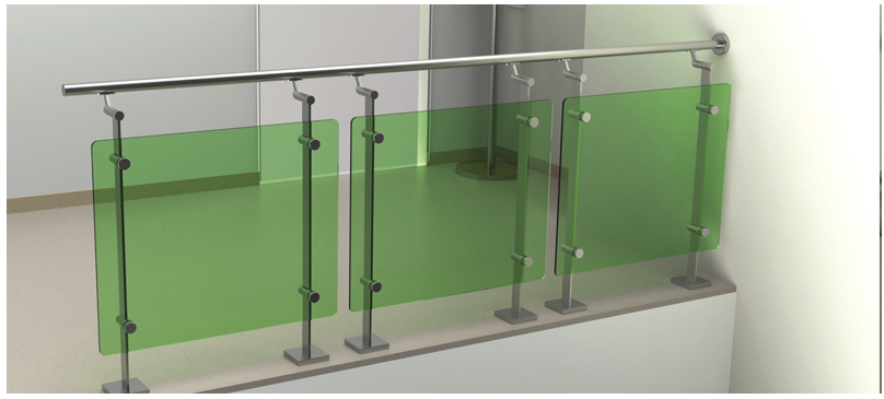 BALAUSTRO CON HERRAJES