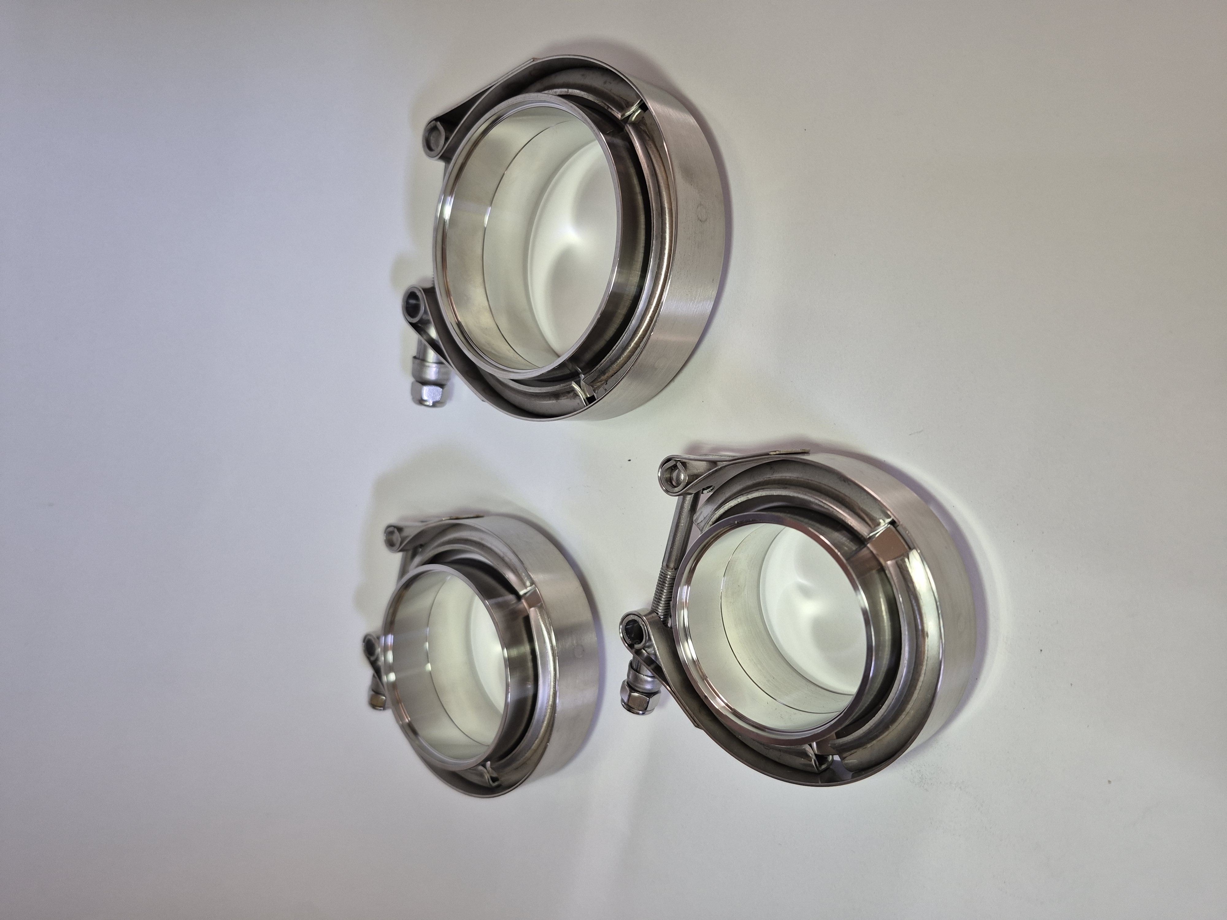 V-BAND CLAMP ACERO INOX. 2