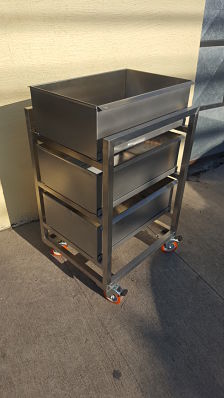 Carro porta bandejas