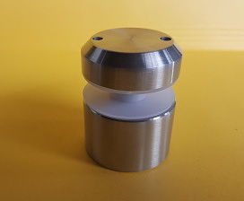 HERRAJE MURO A CRISTAL 