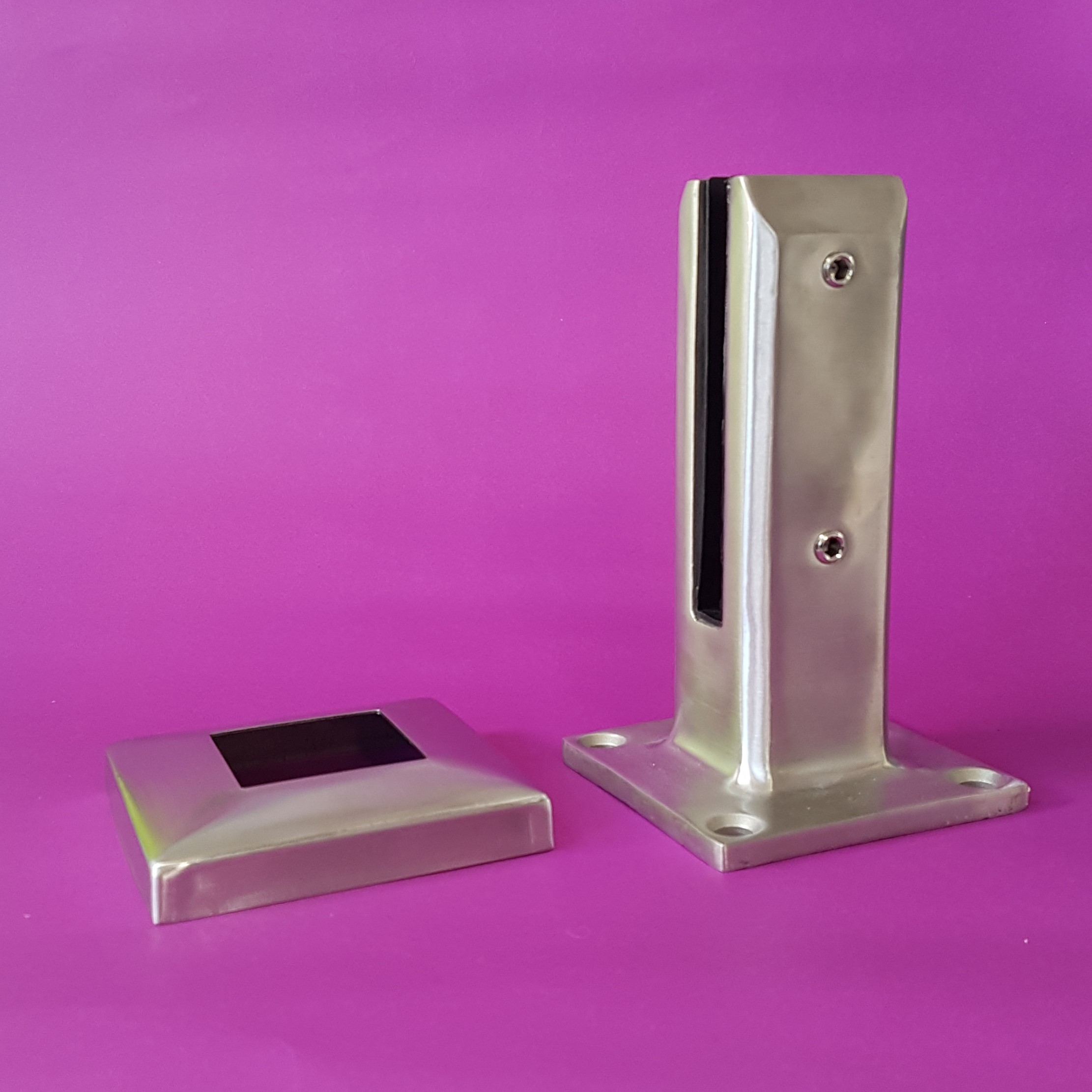 ESPIGA PARA CRISTAL CUADRADA